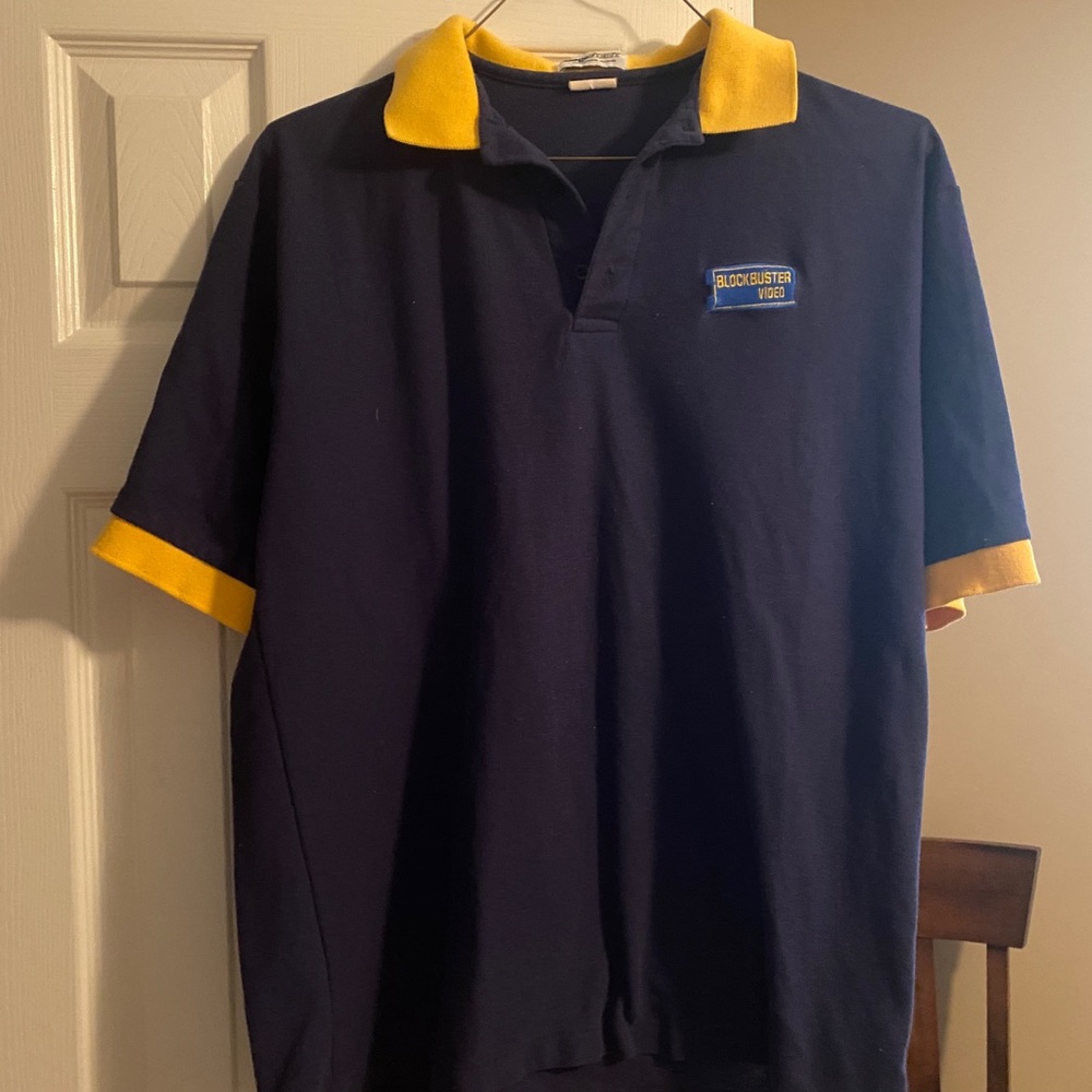 COPY - Vintage Blockbuster Video Polo